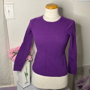 🌷100% Merino Wool🌷 Purple Sweater